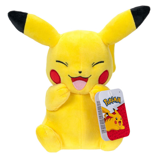 Jazwares pokémon knuffel pluche pikachu, 20cm