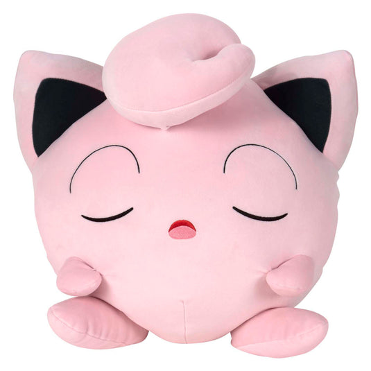 Jazwares pokémon slapende knuffel pluche jigglypuff, 45cm