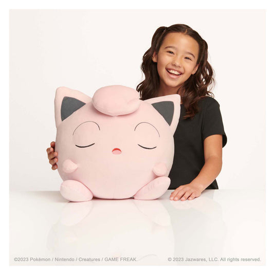 Jazwares pokémon slapende pluche - jigglypuff 45 cm