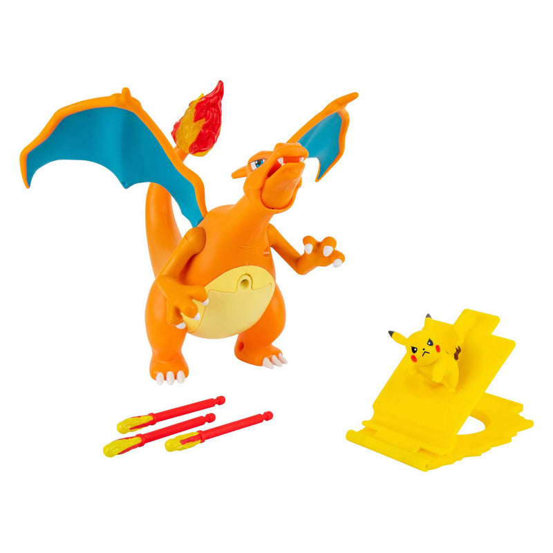 Load image into Gallery viewer, Jazwares pokémon - flame flight deluxe charizard
