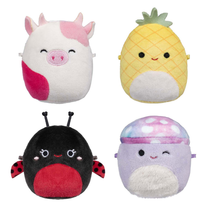 Load image into Gallery viewer, Squishmallows knuffel pluche micromallows - maui, trudy, caedyn, minya, 4-pack
