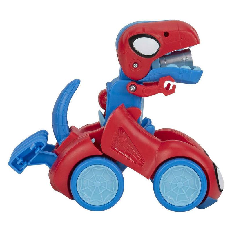 Load image into Gallery viewer, Jazwares spidey and amazing friends - spidey-rex racevoertuig
