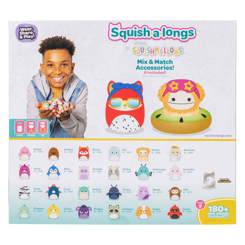 Load image into Gallery viewer, Squishmallows - squish-a-longs speelfiguren, 25dlg.
