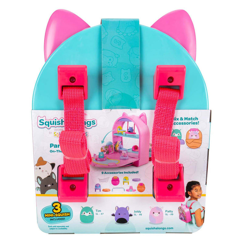 Load image into Gallery viewer, Squishmallows - squish-a-longs onderweg speelset feest
