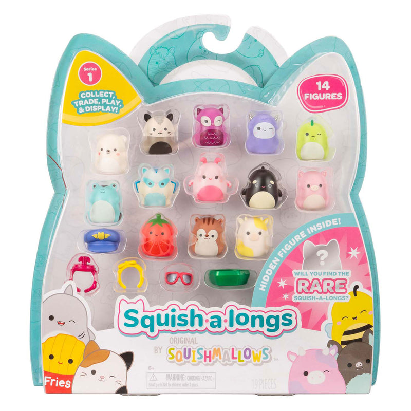 Load image into Gallery viewer, Squishmallows - squish-a-longs speelfiguren - style 2, 14dlg.
