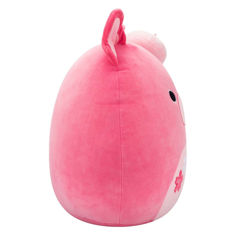 Load image into Gallery viewer, Squishmallows knuffel pluche - roze franse bulldog, 40cm
