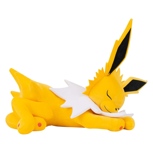 Jazwares pokémon knuffel pluche slapende jolteon - 45cm