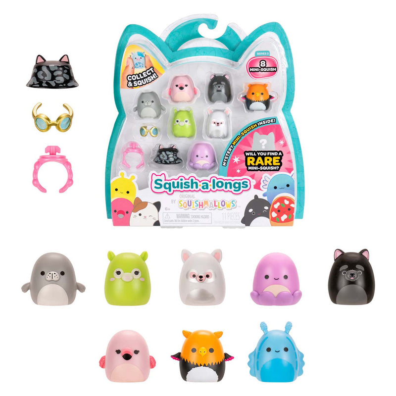 Load image into Gallery viewer, Jazwares squishmallows - squish-a-longs speelfiguren style 3 - 8dlg.
