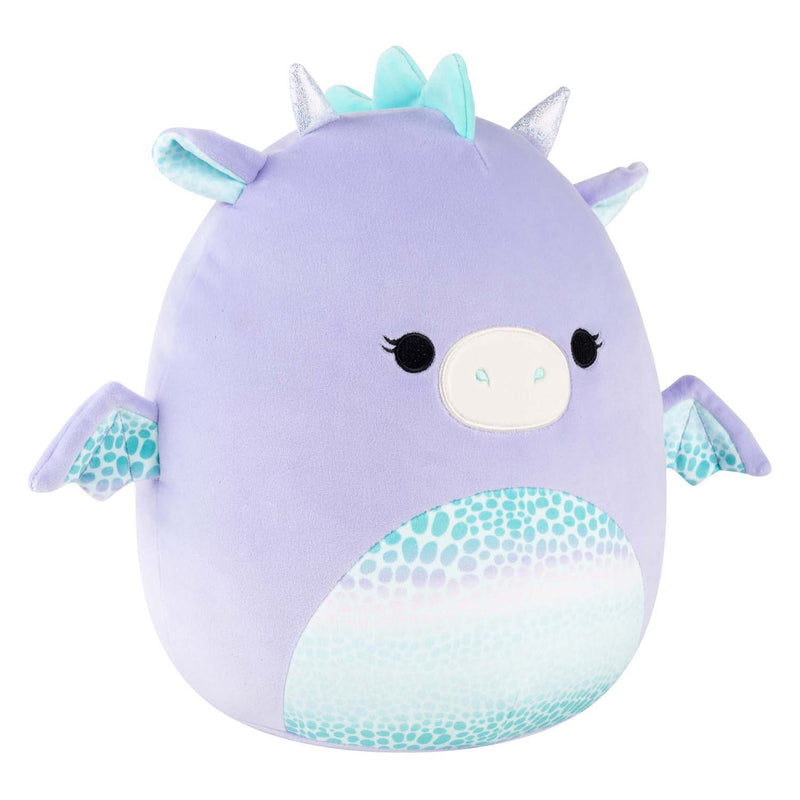 Load image into Gallery viewer, Jazwares squishmallows knuffel pluche - drow the purple dragon - 30cm
