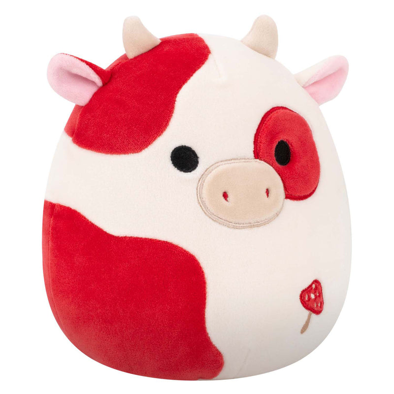Load image into Gallery viewer, Jazwares squishmallows knuffel pluche - claudio the red mushroom cow - 19cm
