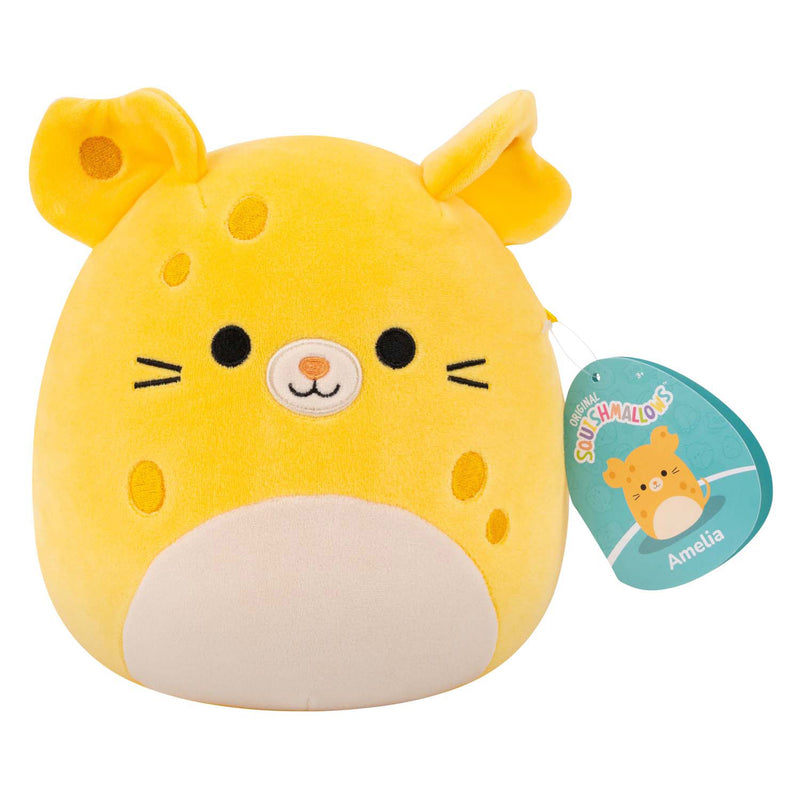Load image into Gallery viewer, Jazwares squishmallows knuffel pluche - amelia the cheese mouse - 19cm
