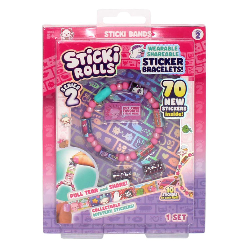 Load image into Gallery viewer, Jazwares sticki rolls armband met 70 stickers
