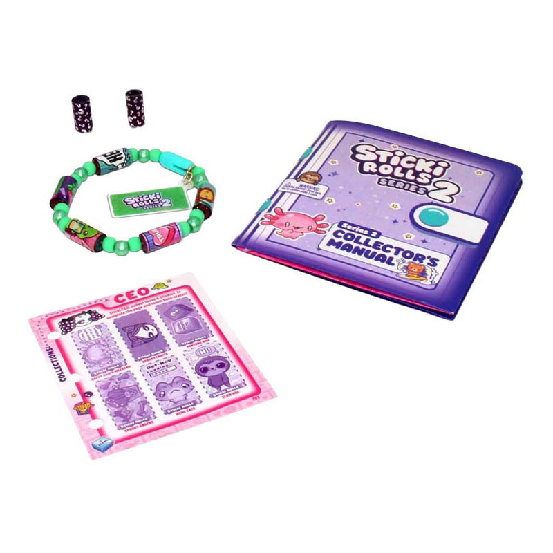 Load image into Gallery viewer, Jazwares sticki rolls armband met 70 stickers

