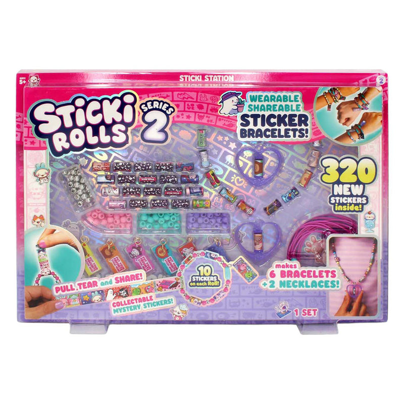 Load image into Gallery viewer, Jazwares sticki rolls armbanden maken - 320 stickers
