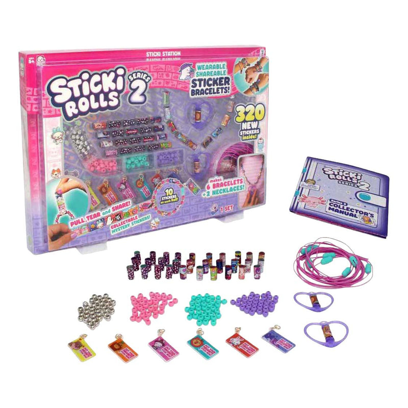 Load image into Gallery viewer, Jazwares sticki rolls armbanden maken - 320 stickers
