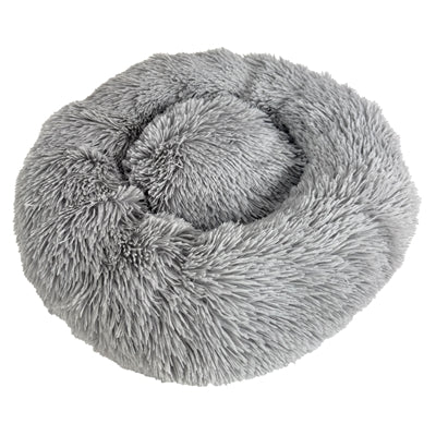 Load image into Gallery viewer, Sazzz hondenmand fluffy lichtgrijs
