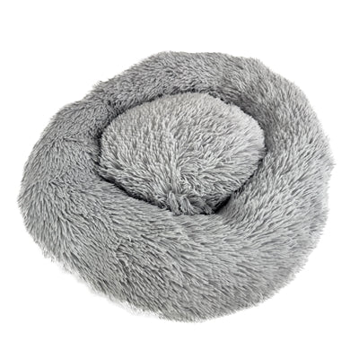 Afbeelding laden in galerijviewer, Sazzz hondenmand fluffy lichtgrijs
