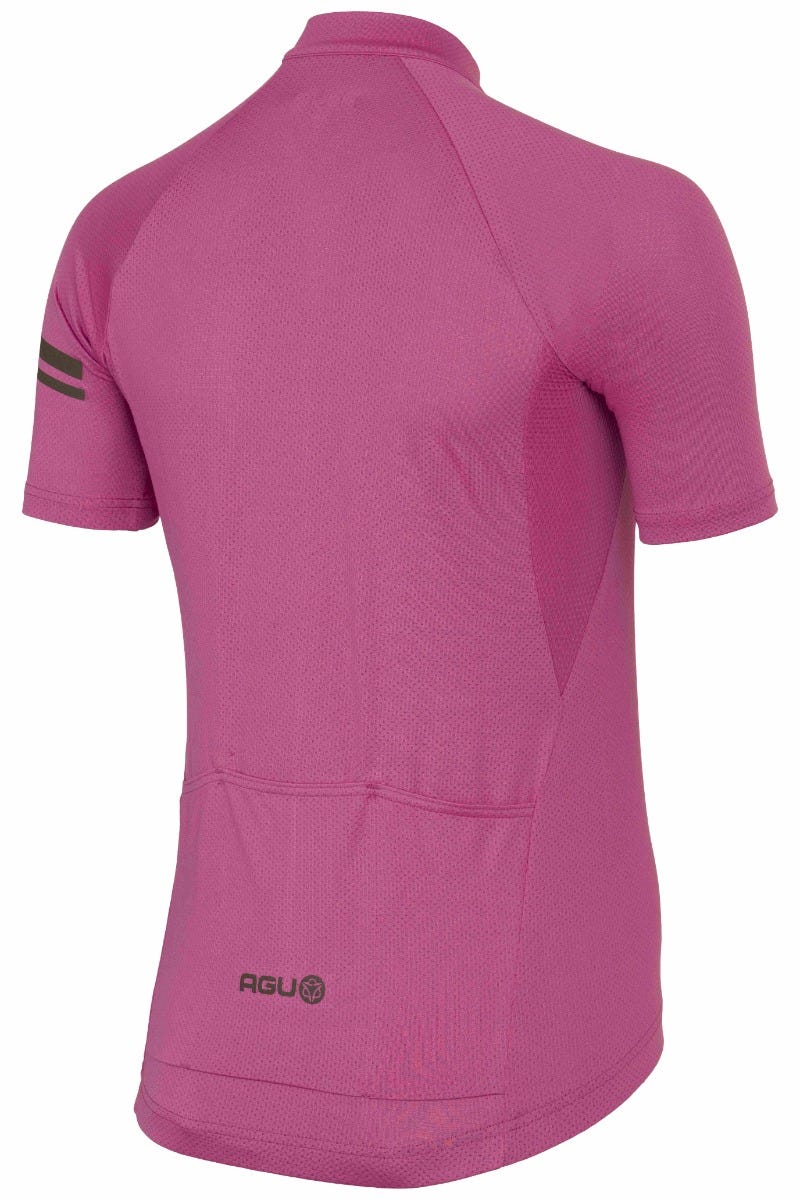 Afbeelding laden in galerijviewer, Agu core fietsshirt ss essential dames electric fuchsia
