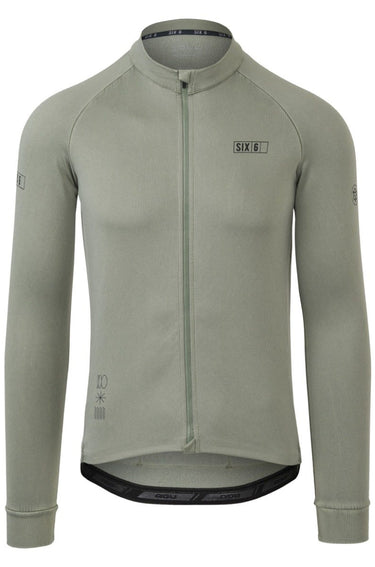 Klassiek fietsshirt lange mouwen six6 heren
