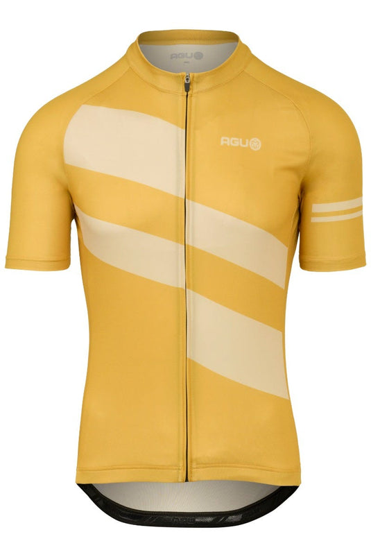 Diagonal amber haze fietsshirt ss essential heren amber haze