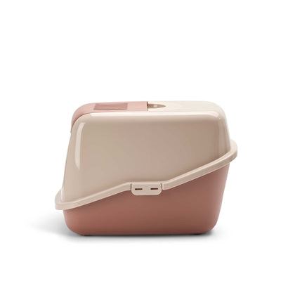 Load image into Gallery viewer, Savic kattenbak nestor champagne roze terracotta
