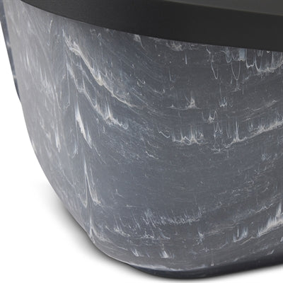 Load image into Gallery viewer, Savic kattenbak aseo jumbo marble grijs zwart
