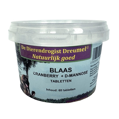 Afbeelding laden in galerijviewer, Dierendrogist blaas cranberry d-mannose tabletten
