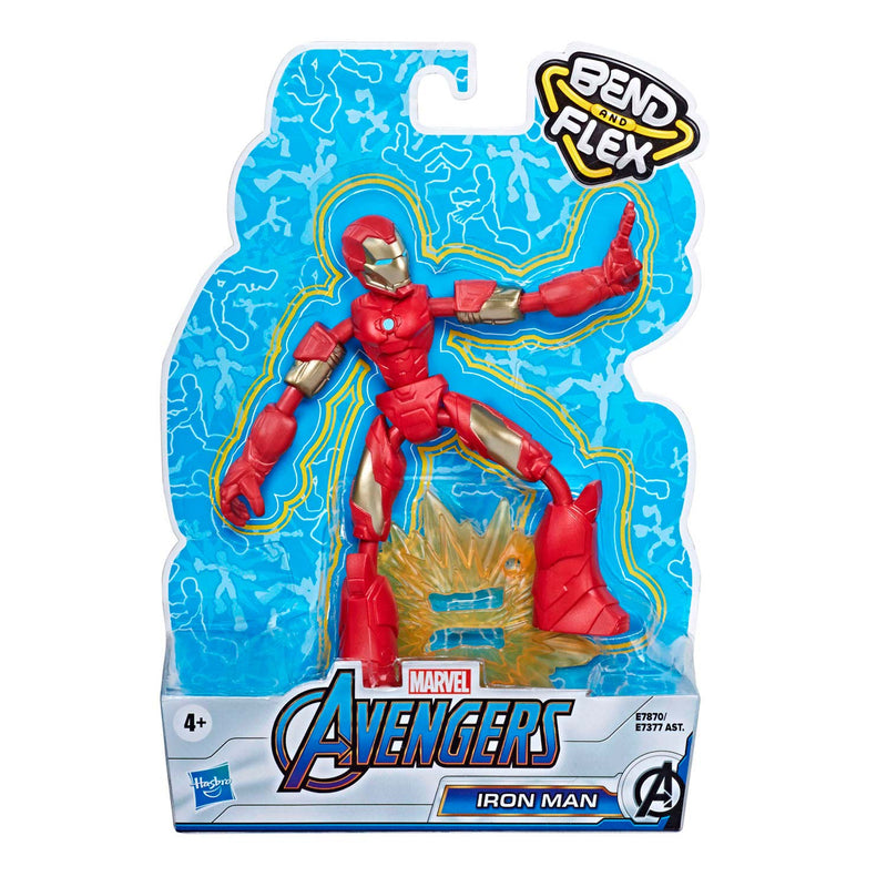 Load image into Gallery viewer, Hasbro Flexibel Actiefiguur Avengers Iron Man
