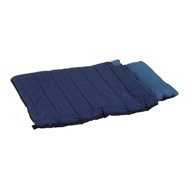 Zolux bivouak hondendeken slaapzak 2in1 blauw