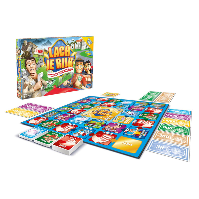 Load image into Gallery viewer, Hasbro Bordspel Lach je Rijk
