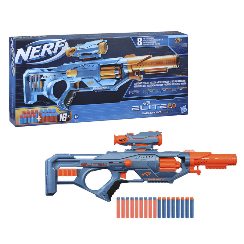 Afbeelding laden in galerijviewer, Nerf elite 2.0 rd 8 eaglepoint blaster
