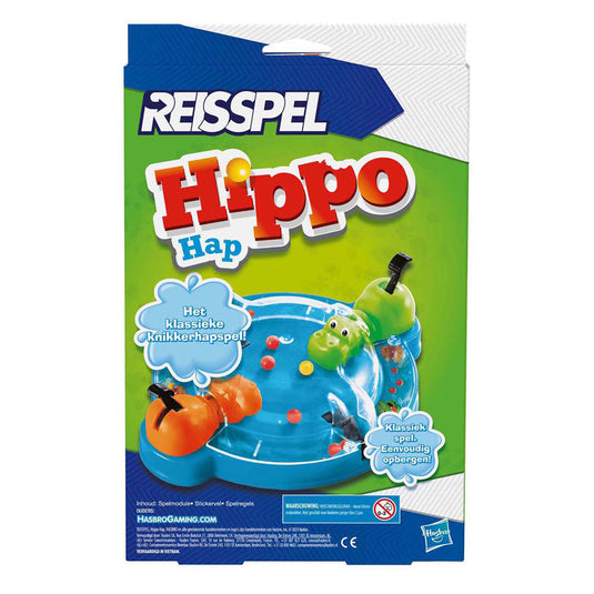 Hasbro gaming hungry hungry hippos reisspel