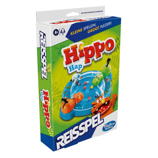Hasbro gaming hungry hungry hippos reisspel