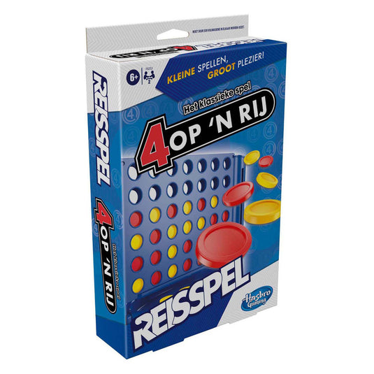 Hasbro gaming vier op 'n rij - reisspel -
