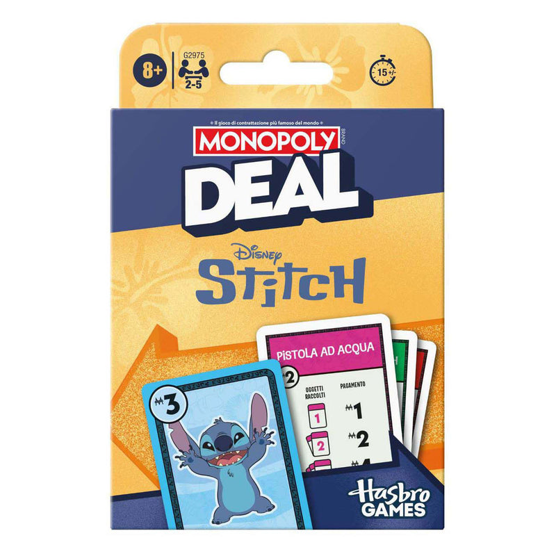 Monopoly deal disney stitch
