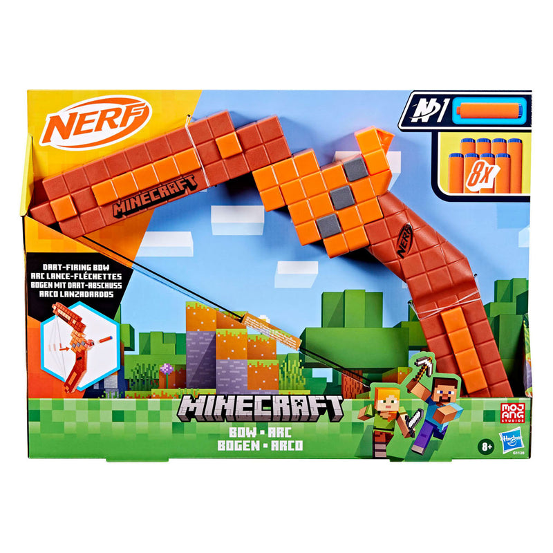 Afbeelding laden in galerijviewer, Nerf minecraft bow - speelgoedblaster
