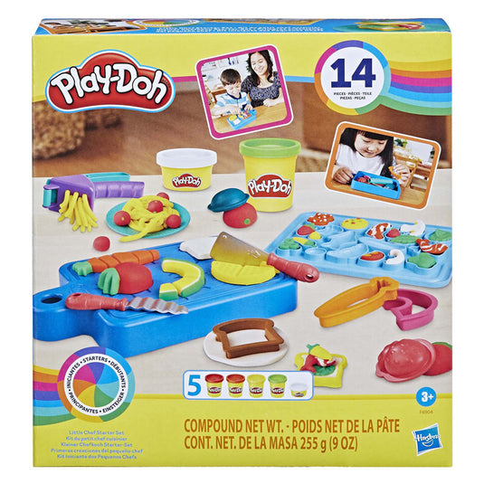 Play-doh kleine chef start set - 4 kleipotjes