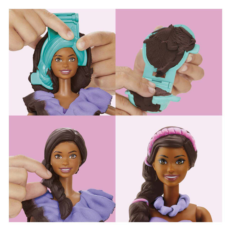 Afbeelding laden in galerijviewer, Play-doh barbie fashionista ruches - 2 kleipotjes
