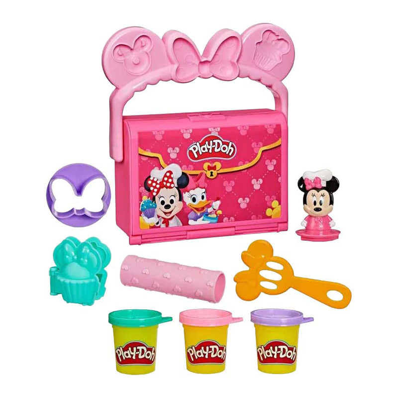 Chargez l'image dans la visionneuse de la galerie, Play-doh disney junior bakkerij op reis, speelset met minnie
