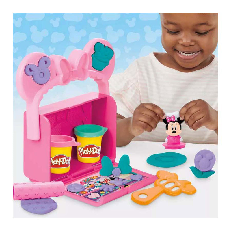 Chargez l'image dans la visionneuse de la galerie, Play-doh disney junior bakkerij op reis, speelset met minnie
