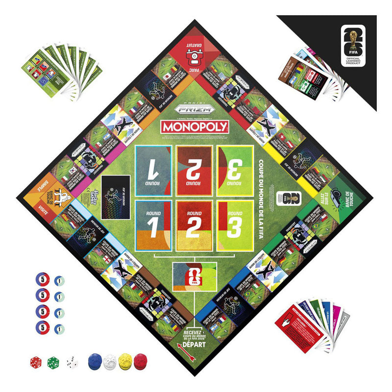 ギャラリービューアに画像をロードする, Monopoly panini prizm fifa world cup - bordspel - franstalig
