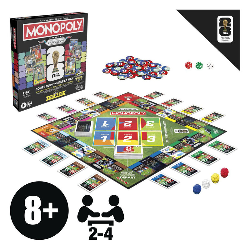ギャラリービューアに画像をロードする, Monopoly panini prizm fifa world cup - bordspel - franstalig
