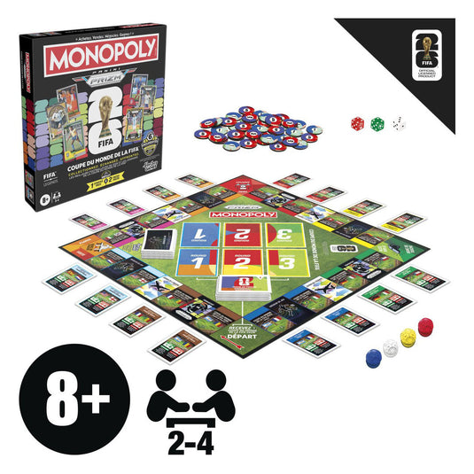 Monopoly panini prizm fifa world cup - bordspel - franstalig