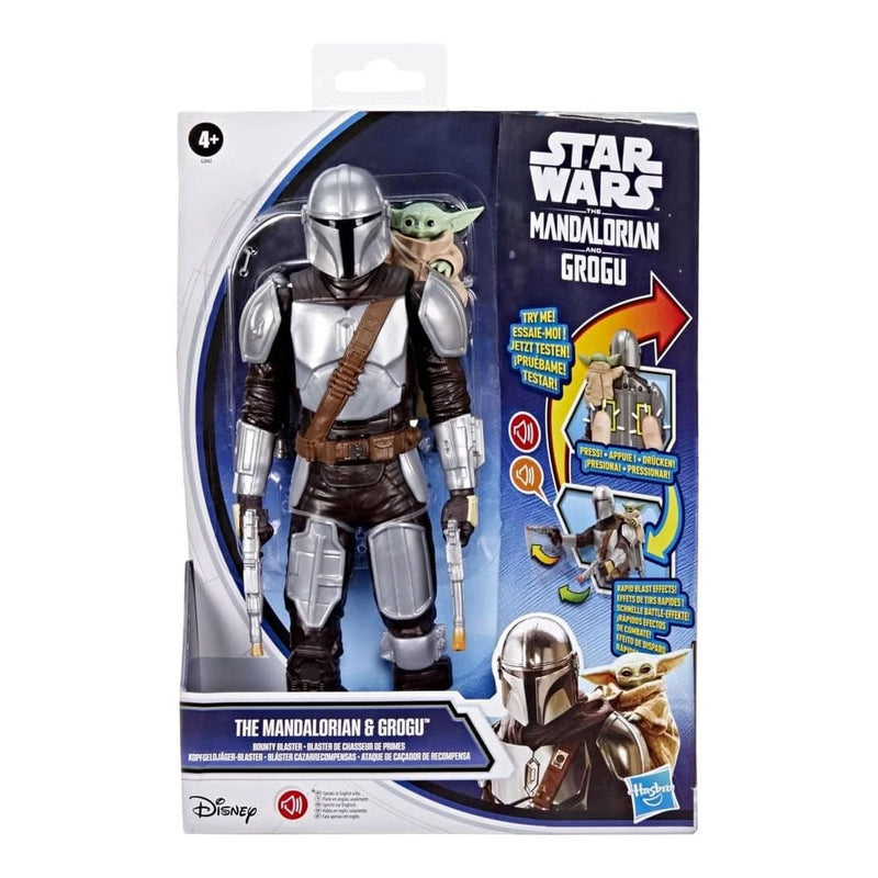 Afbeelding laden in galerijviewer, Star wars the mandalorian en grogu bounty blaster speelfiguur
