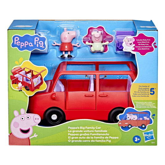 Peppa pig peppa's grote familie auto - inclusief baby evie