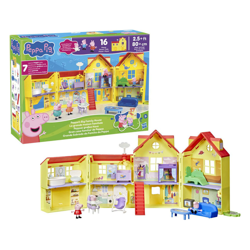 Afbeelding laden in galerijviewer, Hasbro peppa pig peppa's grote familiehuis - 16dlg.
