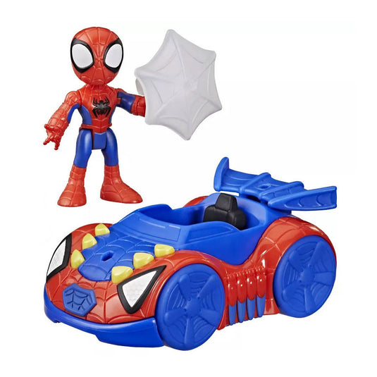Marvel spidey and friends 7,6cm spidey web crawler veh