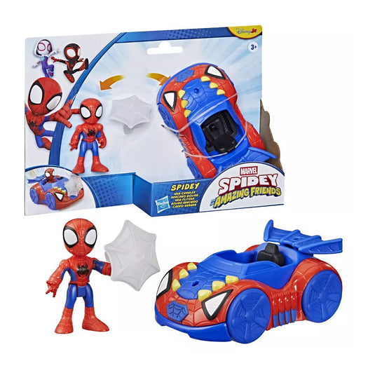 Marvel spidey and friends 7,6cm spidey web crawler veh