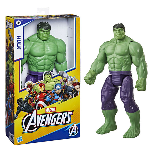 Hasbro marvel avengers titan series hulk speelfiguur deluxe - 30cm