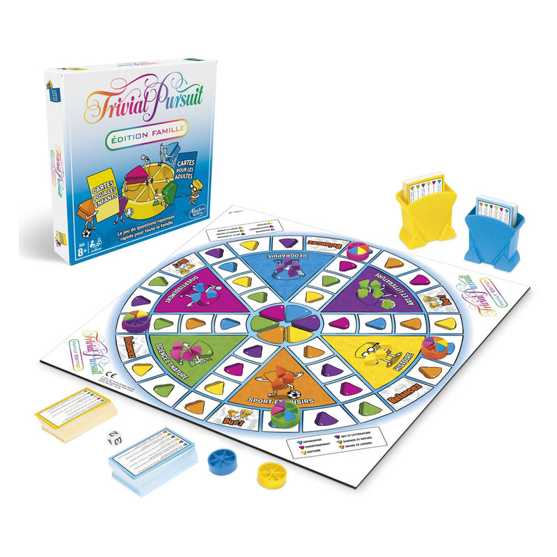 Chargez l'image dans la visionneuse de la galerie, Hasbro gaming trivial pursuit: familie editie - bordspel (franstalig)
